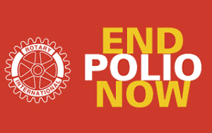 Il banner del progetto PolioPlus